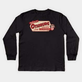 Welcome to Otisburg Kids Long Sleeve T-Shirt